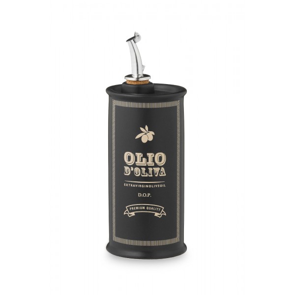 Nuovacer - Vintage Siyah Silindir Yağlık 250ml
