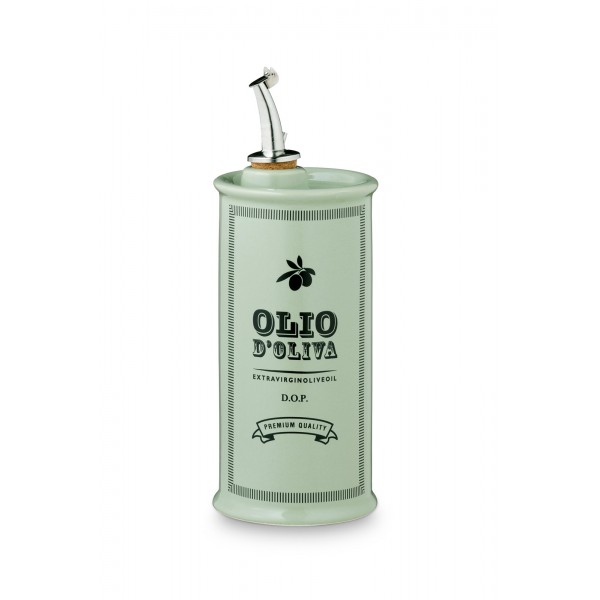 Nuovacer - Vintage Yeşil Silindir Yağlık 250ml
