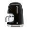 SMEG Filtre Kahve Makinesi - Siyah - DCF02BLEU