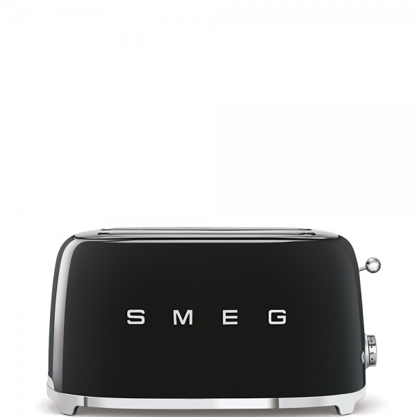 SMEG Retro 4 Dilim Ekmek Kızartma Makinesi - Siyah - TSF02BLEU