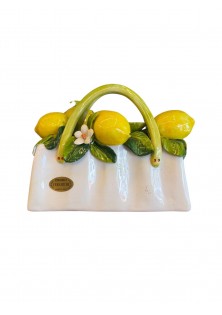 Limonlu Dekoratif Çanta
