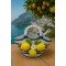 Limon Objeli Seramik Çanta Oval-Gazetelik