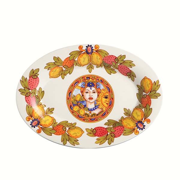 Tiffani Sicilya Oval Servis 40cm Tiffani Sicilya Oval Servis 40cm