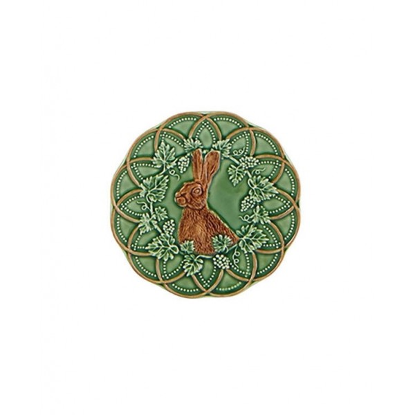 Bordallo Pinheiro- Woods Tavşan Ekmek Tabak 15.5cm