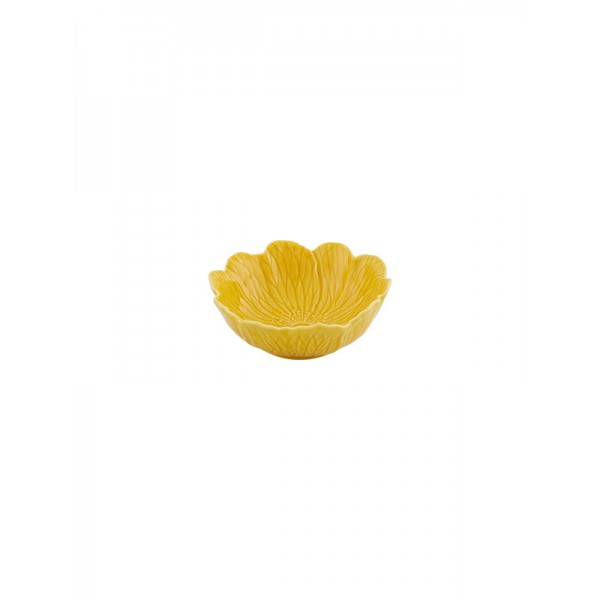 Bordallo Pinheiro- Flora Sarı Kase 17cm