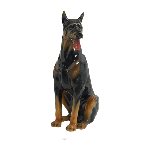 DOBERMAN KÖPEK BİBLO 90 CM